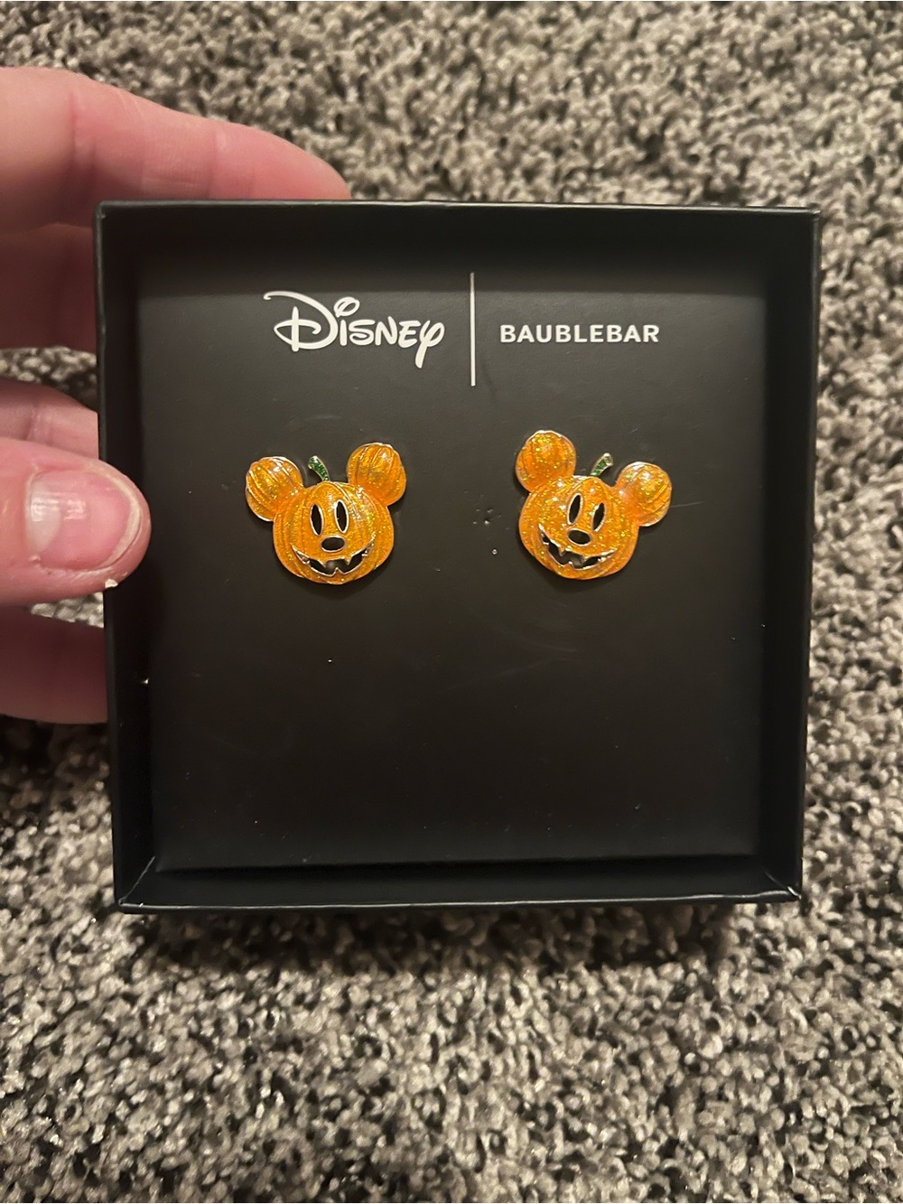 Baublebar Disney Halloween Mickey earrings
